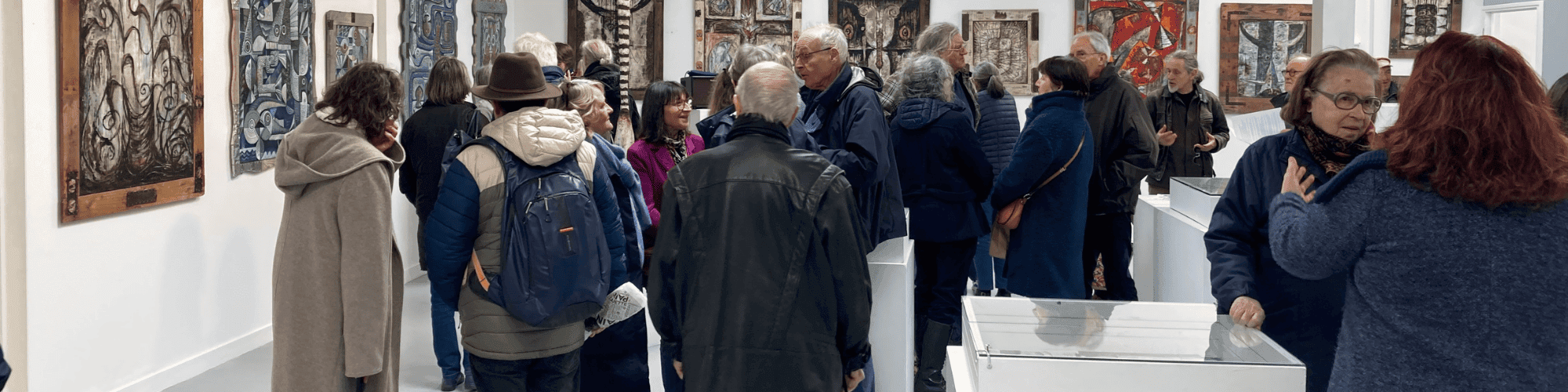 Espace art'ria pendant une exposition