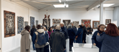 Espace art'ria pendant une exposition
