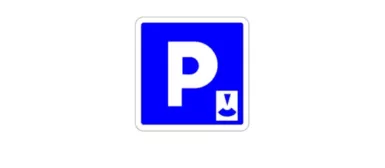 Panneau zone bleue